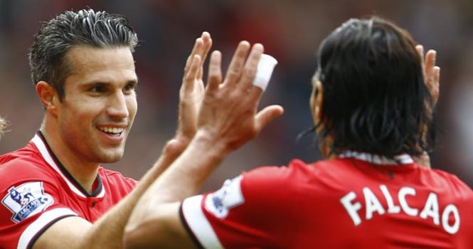 Van Persie 'kết' Falcao, loại Di Maria