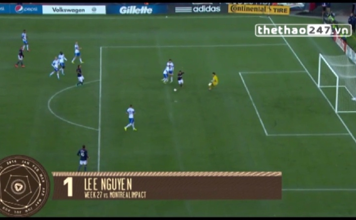 VIDEO: Top 5 bàn thắng đẹp nhất MLS năm 2014 - Lee Nguyễn đứng đầu
