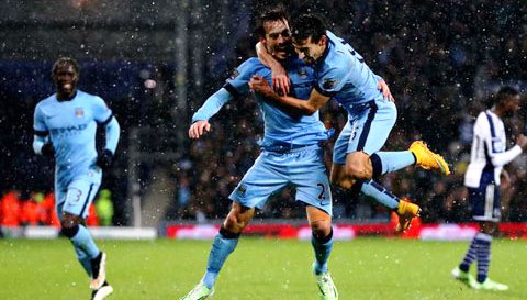 West Brom 1-3 Man City: Không thể cản bước
