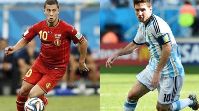 VIDEO: So tài lừa bóng của Eden Hazard vs Lionel Messi