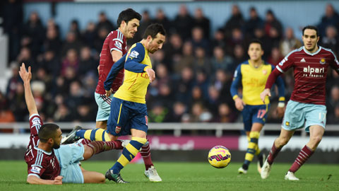Wenger giải thích việc Sanchez không được đá 11m