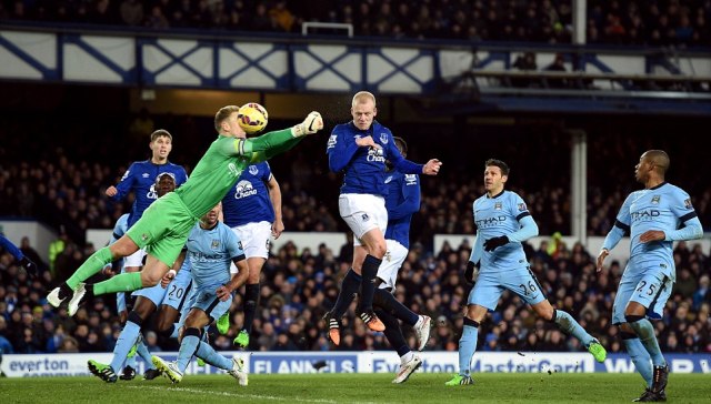 Video clip bàn thắng: Everton 1-1 Man City - Nới rộng khoảng cách