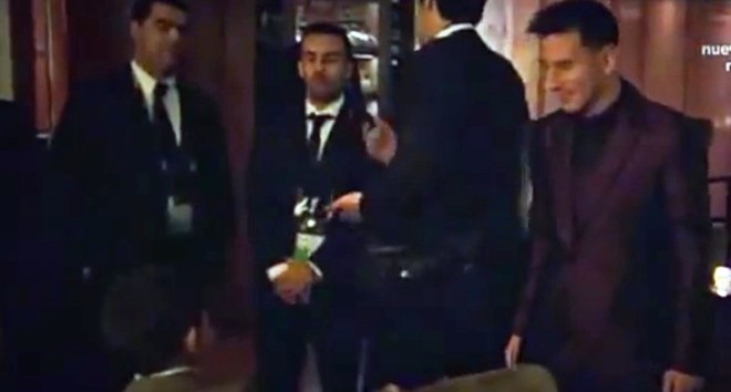 Khoảnh khắc tuyệt vời giữa con trai Ronaldo và Messi