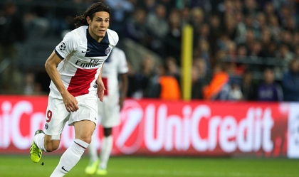 Edinson Cavani chuẩn bị gia nhập Premier League