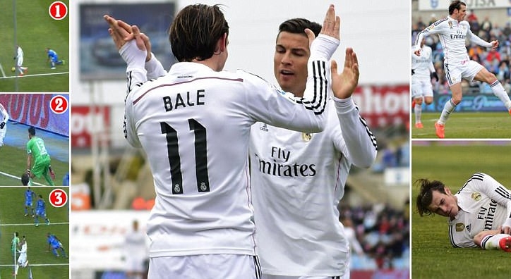 Video clip bàn thắng: Getafe - Real Madrid - Đẳng cấp là quá chênh lệch