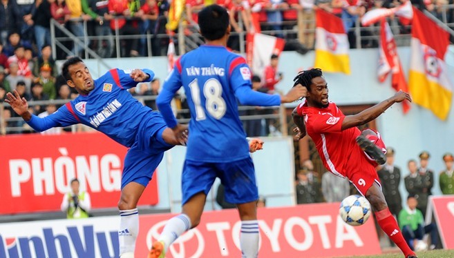 Hải Phòng tiếp tục gây nên bất ngờ tại V-League 2015