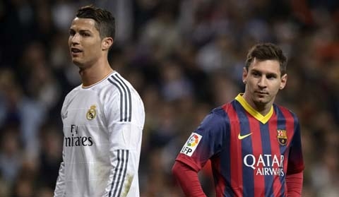 Messi bám đuổi sát sao CR7 trong cuộc đua Giày vàng