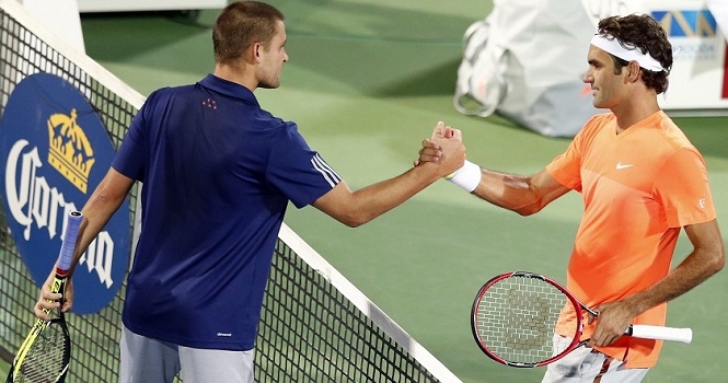 Dubai Duty Free 2015: Federer thắng dễ tại vòng 1