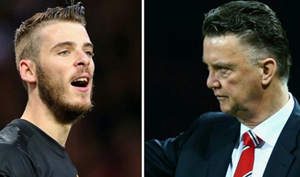Mâu thuẫn với De Gea, Van Gaal tính đổi thủ môn