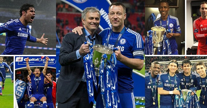 VIDEO: Xem Chelsea nâng cúp ăn mừng danh hiệu đầu tiên thời Mourinho 2.0