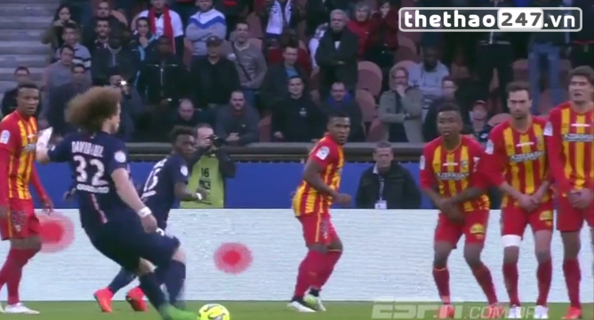 Video clip bàn thắng: PSG 4-1 Lens - Ganh đua top 1