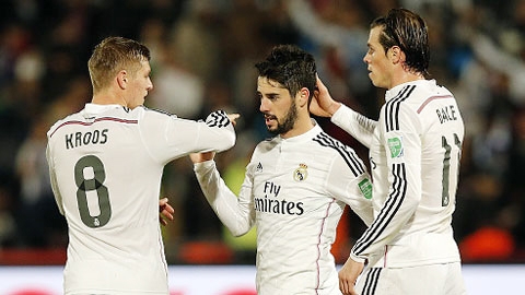 Real có thể mất 3 trụ cột ở trận El Clasico gặp Barca