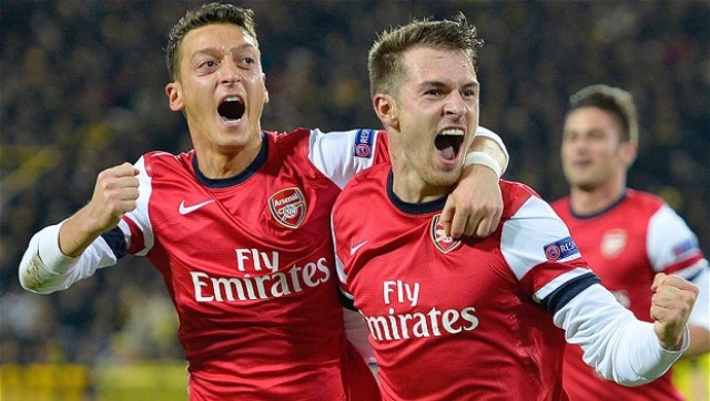 VIDEO: Những pha phối hợp hoàn hảo giữa Ramsey và Oezil