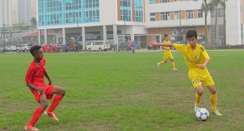 ĐT U14 Singapore nhận thất bại trước U15 Hà Nội T&T