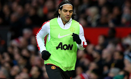 Falcao nhiều khả năng không ra sân ở trận gặp Liverpool