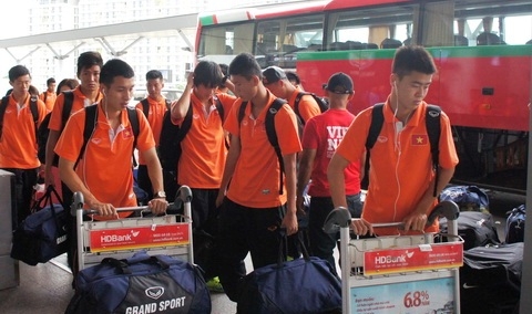 U23 Việt Nam chính thức lên đường chinh phục vé dự VCK châu Á