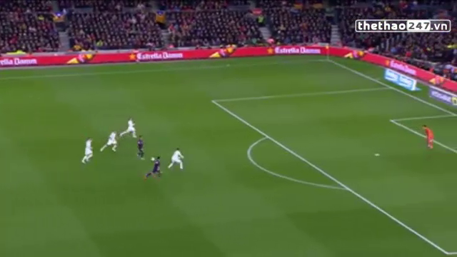 VIDEO: Pha đi bóng qua 5 cầu thủ Real của Neymar