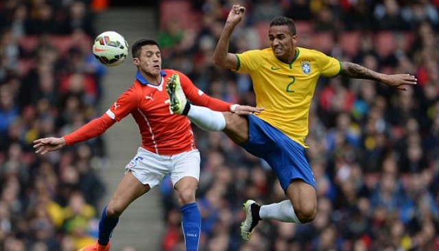 Video clip bàn thắng: Brazil 1-0 Chile (Giao Hữu quốc tế)