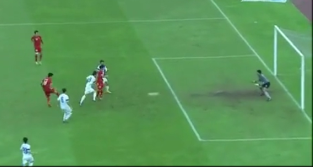 VIDEO: Thanh Bình nâng tỷ số lên 2-0 cho U23 Việt Nam