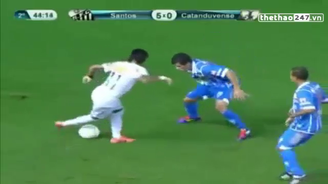 VIDEO: Xem Neymar bắt chước kỹ thuật lừa bóng kiểu Rabona của Rô béo