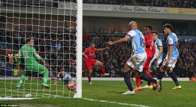 Video clip bàn thắng: Blackburn Rovers - Liverpool (Tứ kết FA Cup)