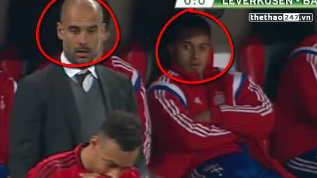 VIDEO: Khoảnh khắc 'đứng hình' hài hước của HLV Guardiola và học trò