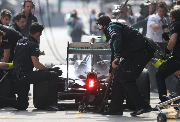 Kết quả chạy thử F1 chặng 3 - Chinese Grand Prix 2015