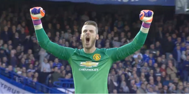 VIDEO: Màn ăn mừng hụt đầy hài hước của thủ thành De Gea