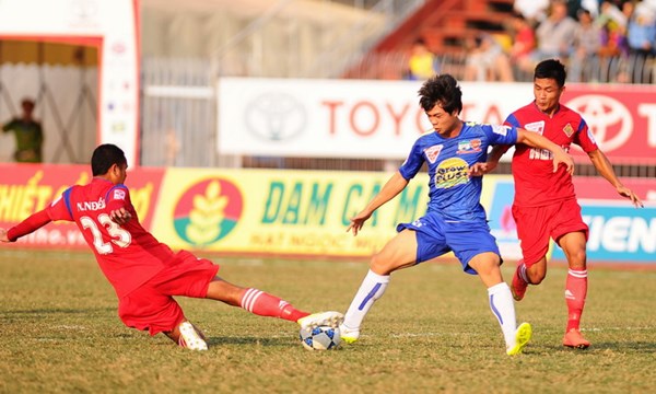 Kết quả vòng 11 V-League 2015: B.Bình Dương vs Hải Phòng