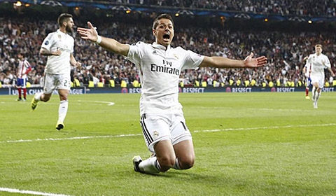 Chicharito tâm sự sau khi lập đại công cho Real