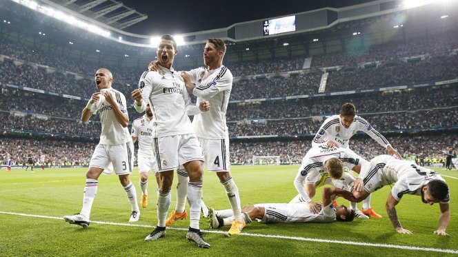 Video clip bàn thắng: Real 1-0 Atletico (Tứ kết Champions League)