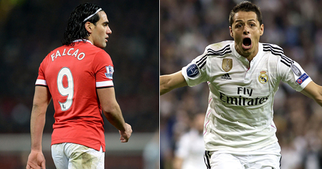 M.U tìm người đóng thế Falcao, tại sao không là Chicharito?