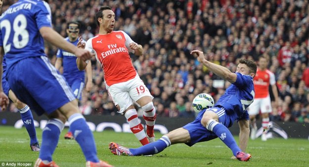 Video clip bàn thắng: Arsenal - Chelsea (V34 Ngoại hạng Anh)