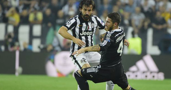 Thống kê hậu Juve vs Real: Lão tướng Pirlo chạy gần 12km