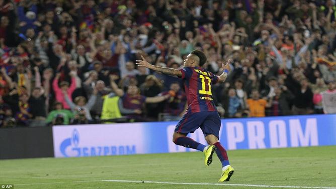 VIDEO: Màn trình diễn của Neymar vs Bayern Munich