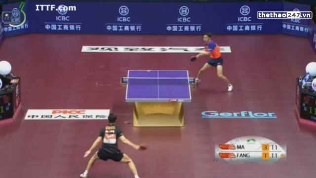 VIDEO: Pha đôi công thế kỷ giữa 2 cao thủ bóng bàn Trung Quốc