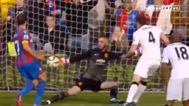 VIDEO: Pha cứu thua xuất thần của De Gea cho MU