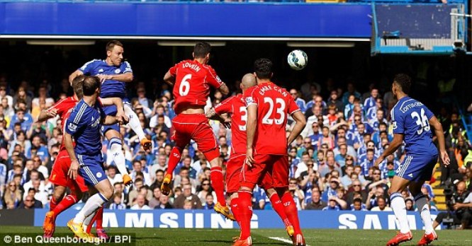 VIDEO: John Terry mở tỷ số cho Chelsea ngay phút thứ 5