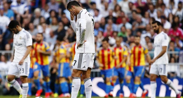 Video clip bàn thắng: Real Madrid 2-2 Valencia (VĐQG Tây Ban Nha 2014/15)
