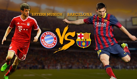 Công bố trọng tài bắt chính trận Bayern vs Barca