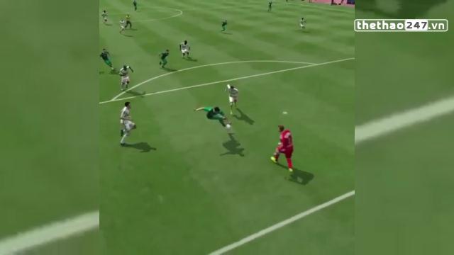 VIDEO: Pha ghi bàn 'siêu ảo' trong FIFA