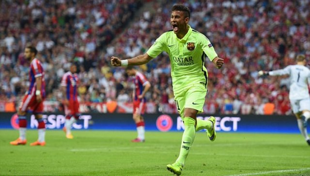 VIDEO: Neymar gỡ hòa cho Barca sau pha phối hợp đẹp mắt với Messi và Suarez