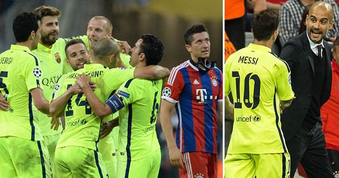 Barca giành vé vào Chung kết Champions League