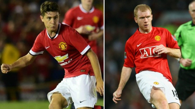 VIDEO: Những điểm giống nhau khi chơi bóng giữa Herrera và Scholes