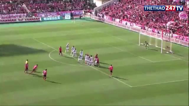 VIDEO: Diego Forlan lập siêu phẩm sút phạt ở vòng 14 J-League 2