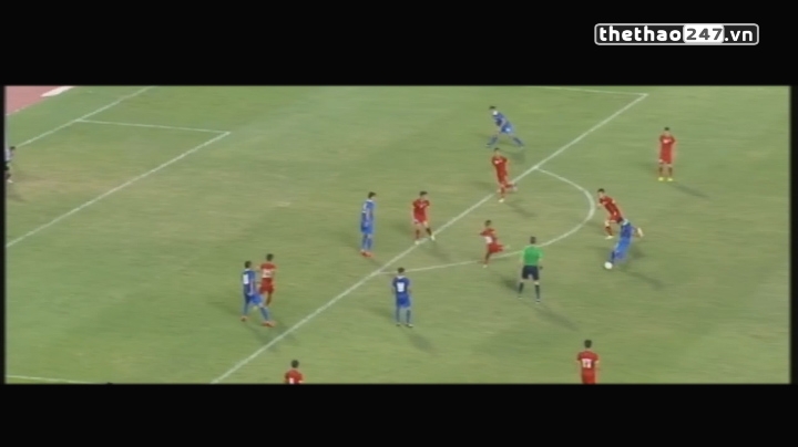 VIDEO: Pha bóng dẫn đến bàn mở tỷ số của Thái Lan