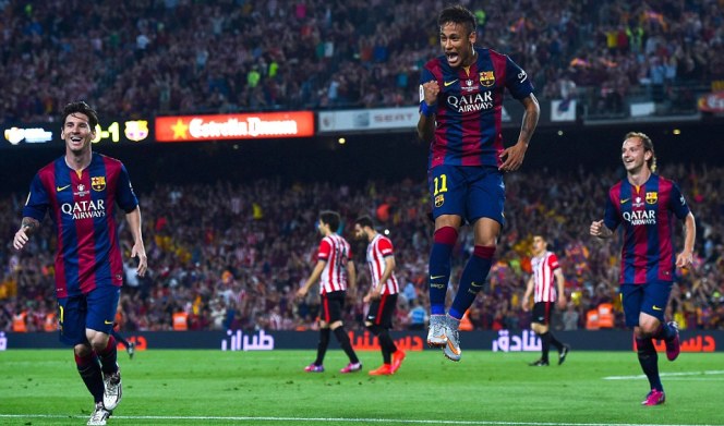 Video bàn thắng: Athletic Bilbao 1-3 Barcelona (Chung kết Cup nhà Vua)