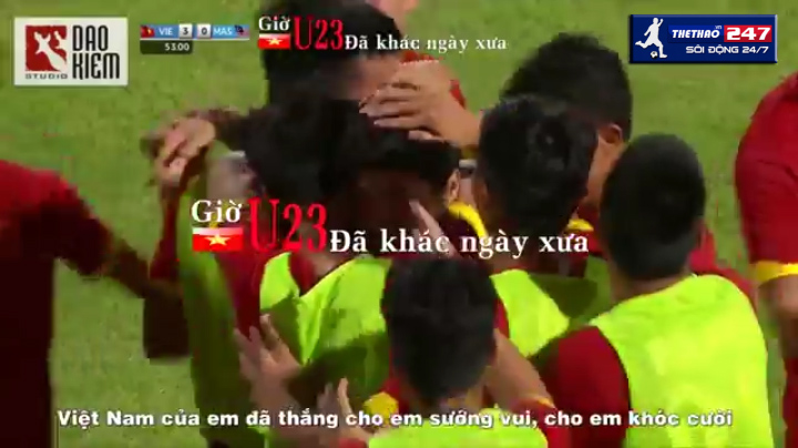 Video nhạc chế: Giờ U23 đã khác ngày xưa (Và em đã biết mình yêu-Bảo Anh)