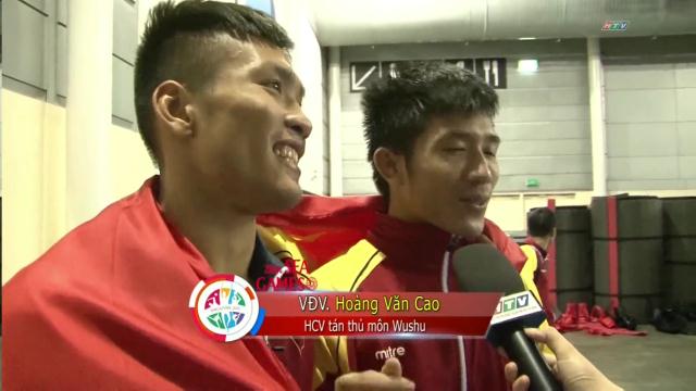 Video SEA Games 28: Tán thủ giành 2 tấm HCV cho wushu Việt Nam