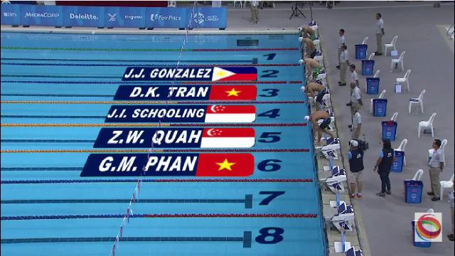 Video SEA Games 28: Vòng loại 200m hỗn hợp nam - Trần Duy Khôi